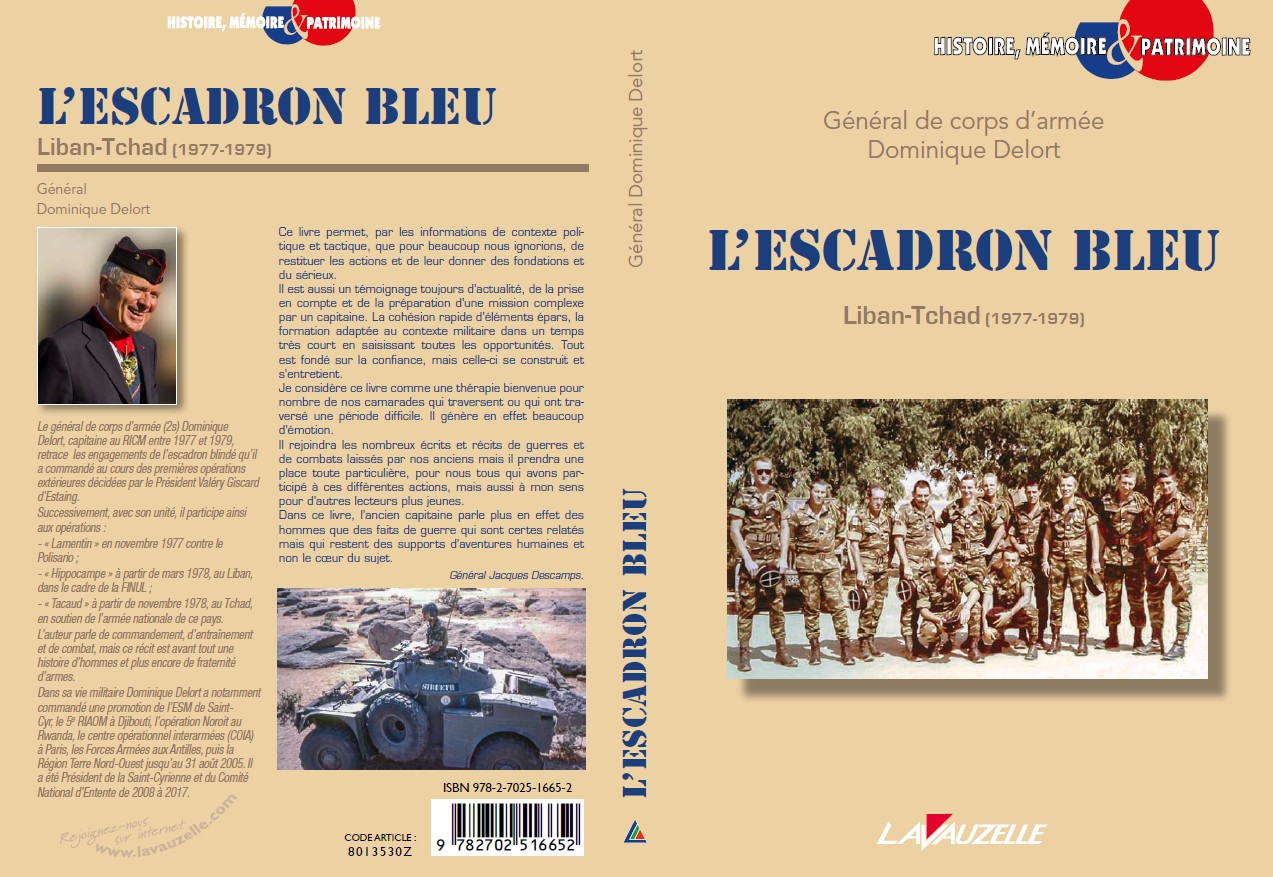 1978 1979 RICM lescadron bleu
